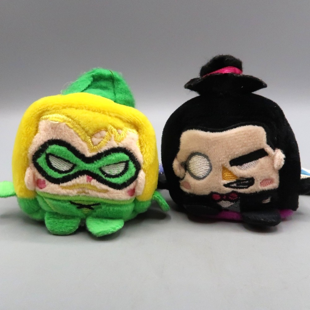 Wish Factory Kawaii Cubes DC Series 1 Green Arrow & The Penguin Plush‎ Figures